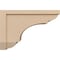 Ekena Millwork 10"W x 30"D x 20"H Classic Bryant Rough Cedar Woodgrain TimberThane Corbel, Primed Tan CORUR10X30X20BRYRCPR - alternate 3